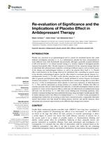 prikaz prve stranice dokumenta Re-evaluation of significance and the implications of placebo effect in antidepressant therapy
