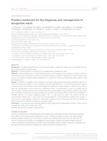 prikaz prve stranice dokumenta Position statement for the diagnosis and management of anogenital warts