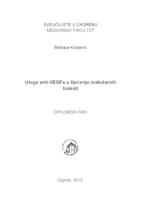 prikaz prve stranice dokumenta Uloga anti-VEGF-a u liječenju makularnih bolesti