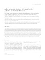 prikaz prve stranice dokumenta Atherosclerotic lesions of supra-aortic arteries in diabetic patients