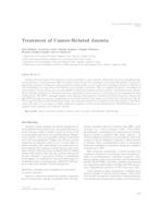prikaz prve stranice dokumenta Treatment of cancer-related anemia