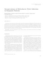 prikaz prve stranice dokumenta Seroprevalence of Helicobacter pylori infection in dyspeptic patients