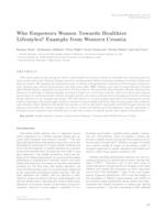 prikaz prve stranice dokumenta Who empowers women towards healthier lifestyles? Example from Western Croatia 