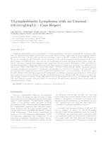 prikaz prve stranice dokumenta T-lymphoblastic lymphoma with an unusual t(8;14)(q24;q11) - case report 
