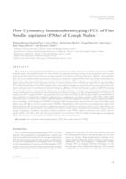 prikaz prve stranice dokumenta Flow cytometry immunophenotyping (FCI) of fine needle aspirates (FNAs) of lymph nodes 