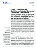prikaz prve stranice dokumenta Delphi: A Democratic and Cost-Effective Method of Consensus Generation in Transplantation