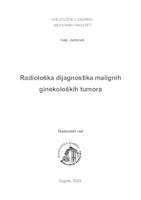 prikaz prve stranice dokumenta Radiološka dijagnostika malignih ginekoloških tumora