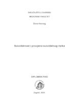 prikaz prve stranice dokumenta Suicidalnost i procjena suicidalnog rizika